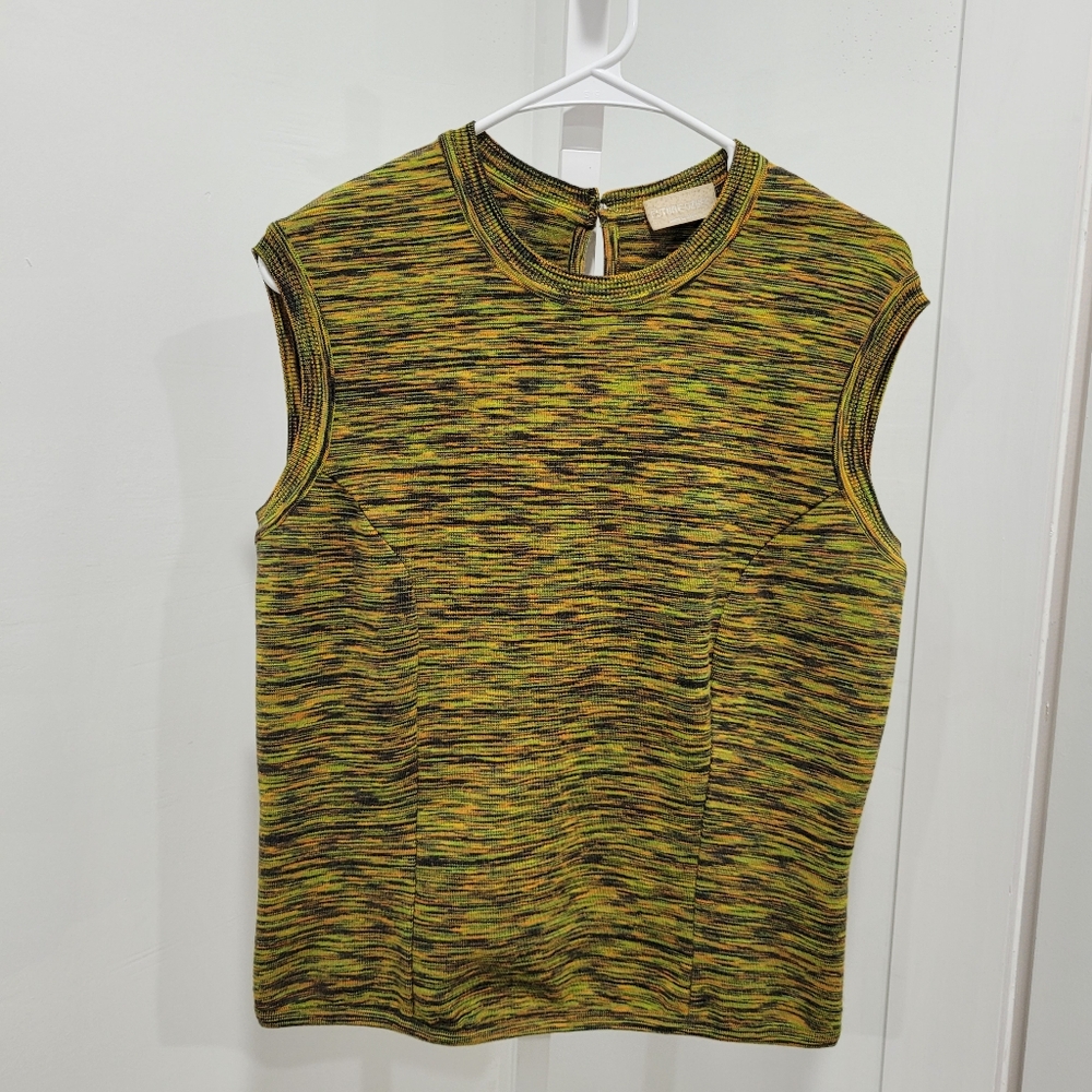 Future Ozbek Sleeveless Virgin Wool Vest Top Unisex